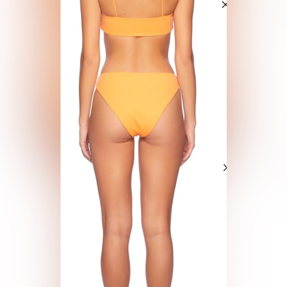 NWT Susana Monaco Bikini Bottom in Nectarine Orange - Picture 2 of 7